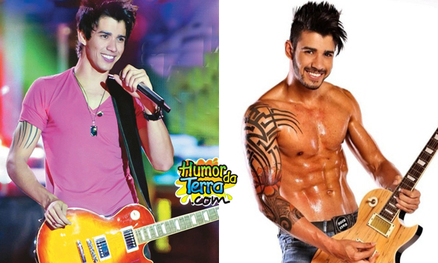 famosos antes e depois da academia